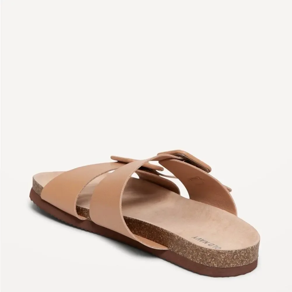 Old Navy Adobe Clay Double-Strap Earth Sandal